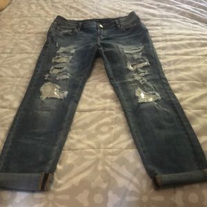 Bebe ankle denim